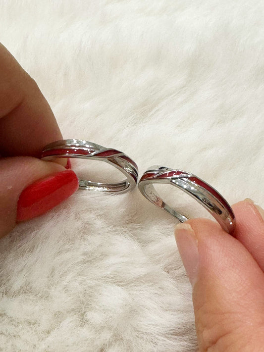 Anelli Filo Rosso Modello AFR01 Coppia